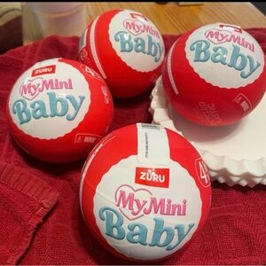 4 Zuru My Mini Baby Sweet Hearts unopened